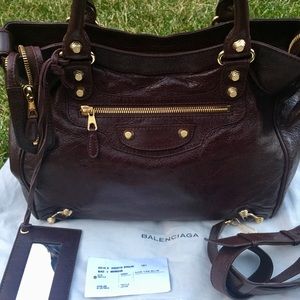 Balenciaga Arena - Cigare Fonce Giant 12 Shiny GHW